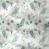 Printed Double Gauze SCARLETT White / Green